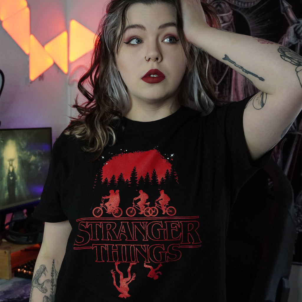 Immagine del prodotto Stranger Things - T-Shirt Silhouette nera