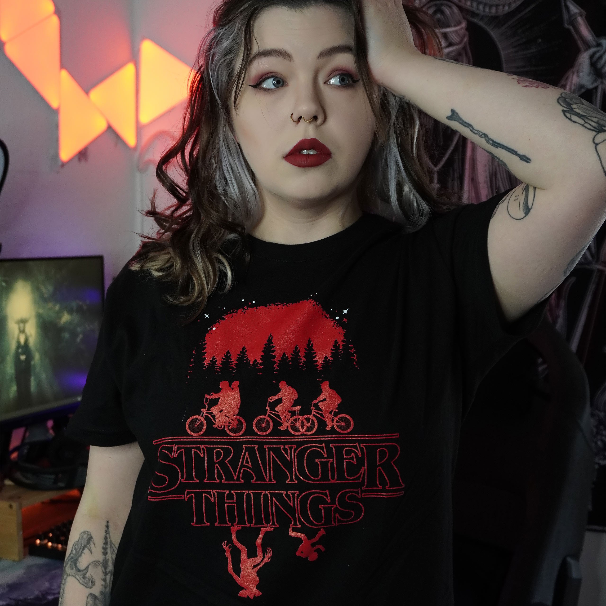 Immagine del prodotto Stranger Things - T-Shirt Silhouette nera