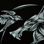 Immagine del prodotto Witcher - T-shirt con medaglione di lupo nero