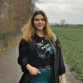 Immagine del prodotto Witcher - T-shirt con medaglione di lupo nero