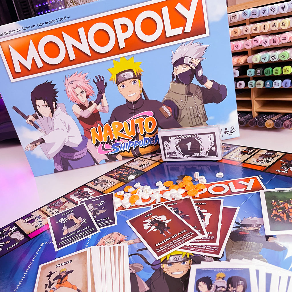 Immagine del prodotto Naruto Shippuden - Monopoly della Crew