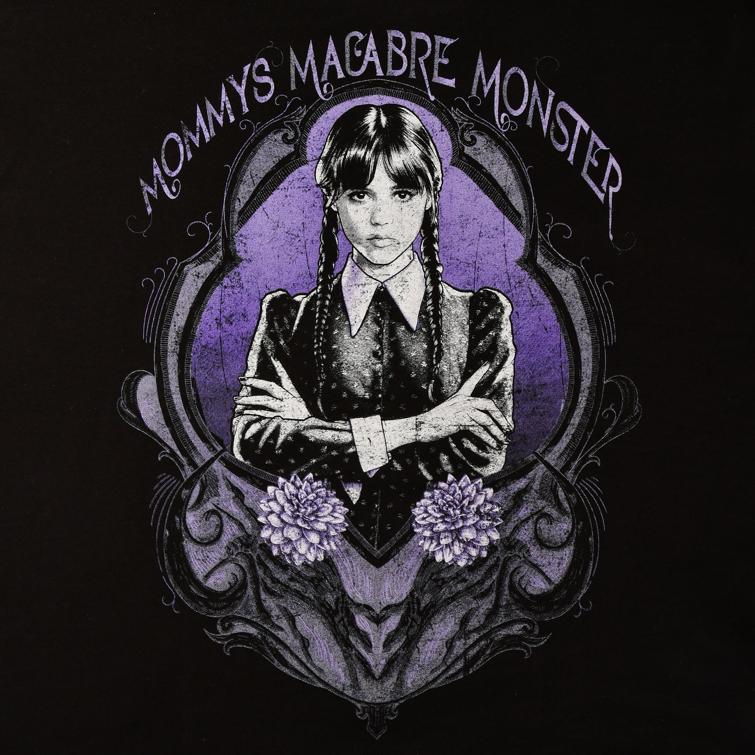Immagine del prodotto Wednesday - Felpa Crop Monster di Mamma