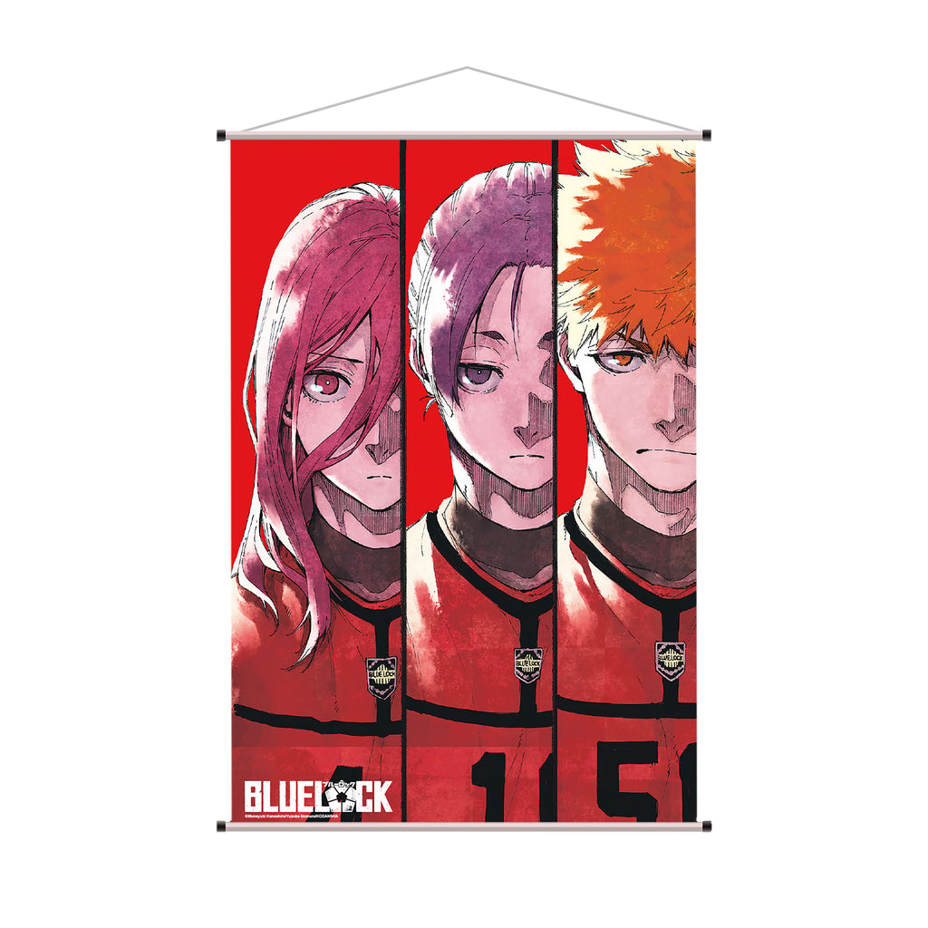 Immagine del prodotto Blue Lock - Rotolo da parete del team rosso