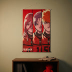 Immagine del prodotto Blue Lock - Rotolo da parete del team rosso