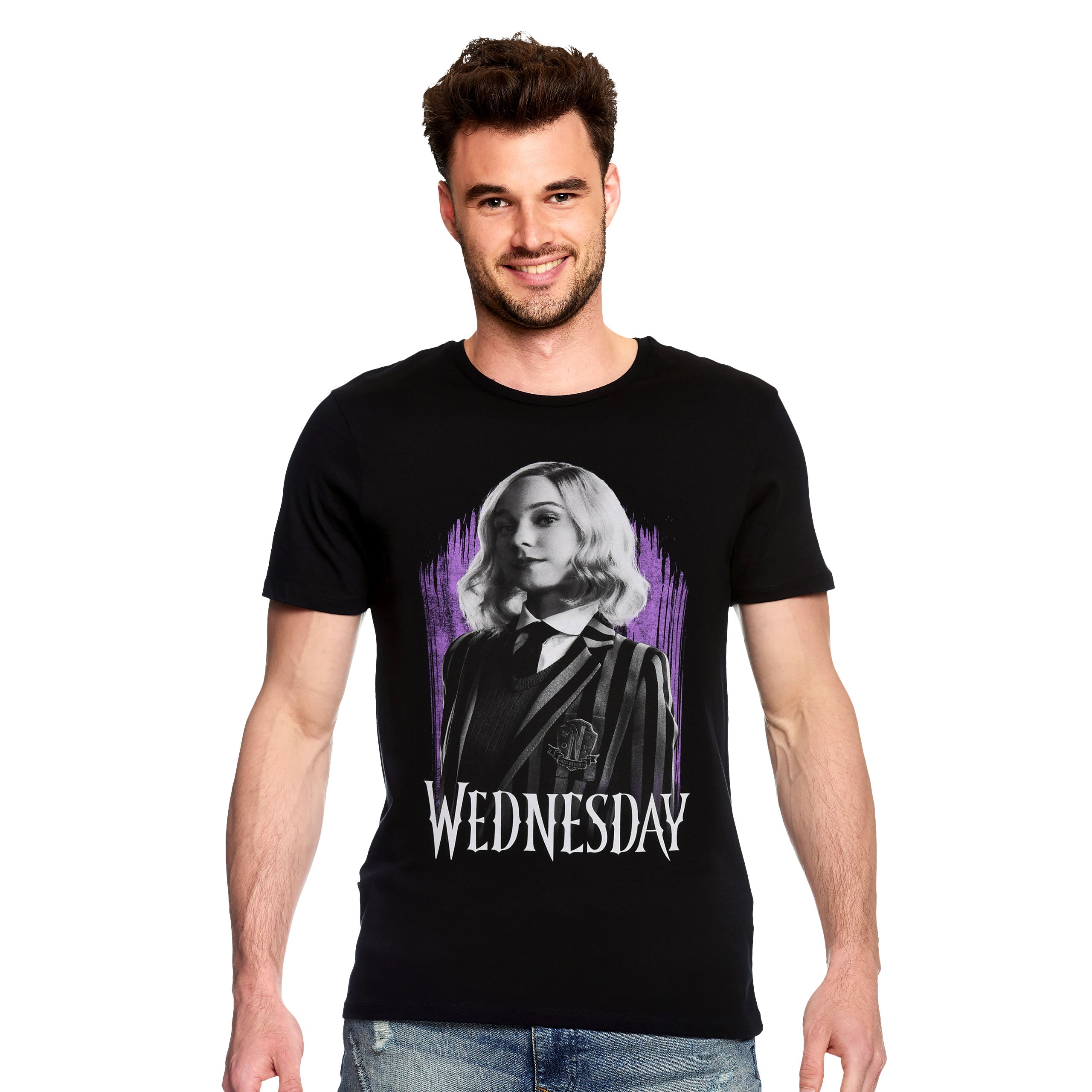 Immagine del prodotto Wednesday - T-shirt Enid nera