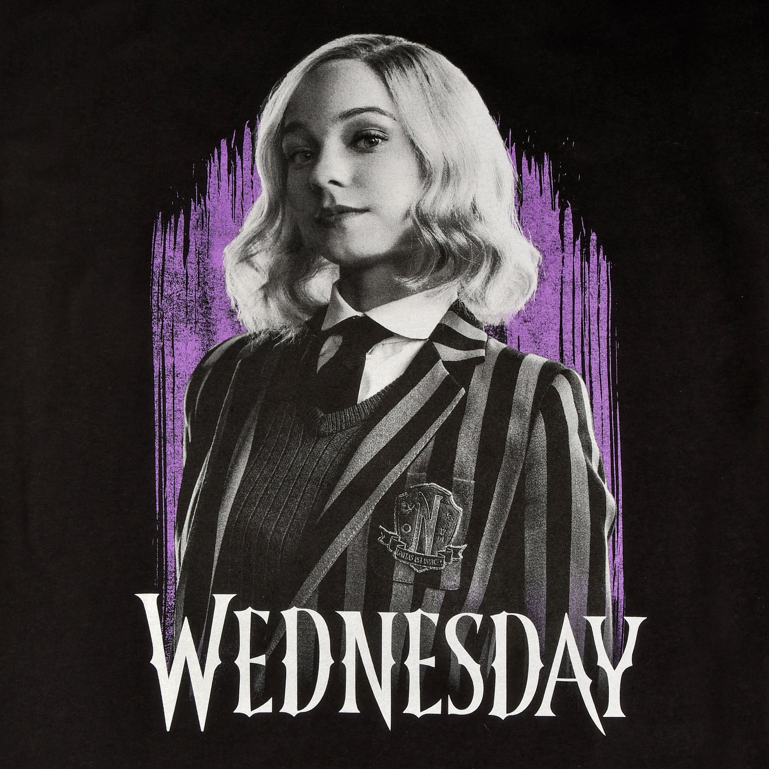 Immagine del prodotto Wednesday - T-shirt Enid nera