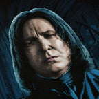 Immagine del prodotto T-shirt nera di Severus Snape - Harry Potter