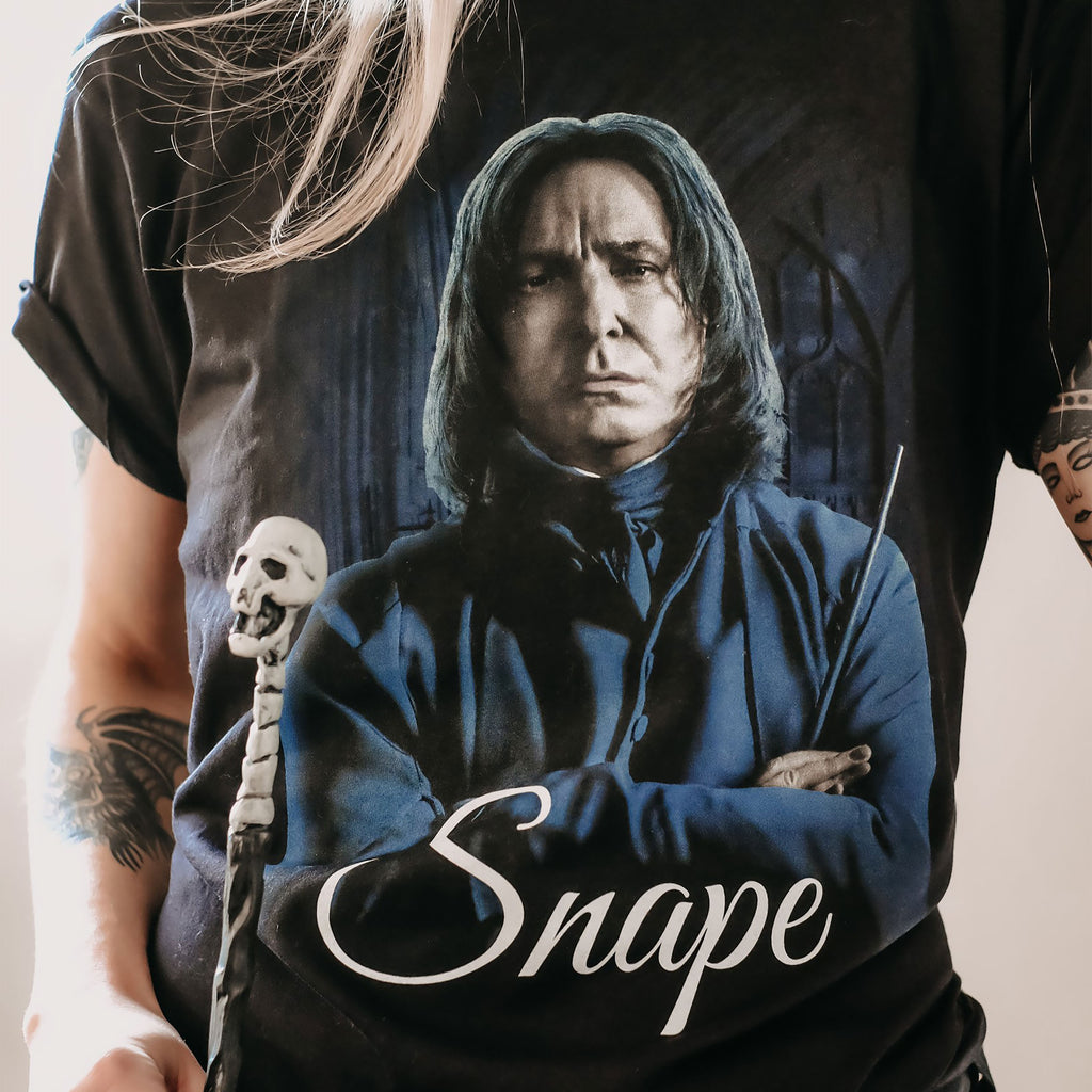 Immagine del prodotto T-shirt nera di Severus Snape - Harry Potter