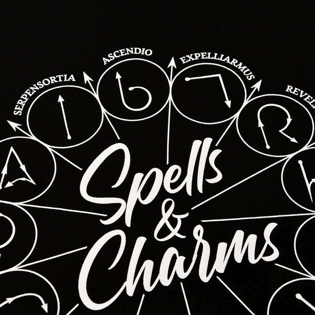 Immagine del prodotto Harry Potter - Incantesimi e magie T-shirt nera