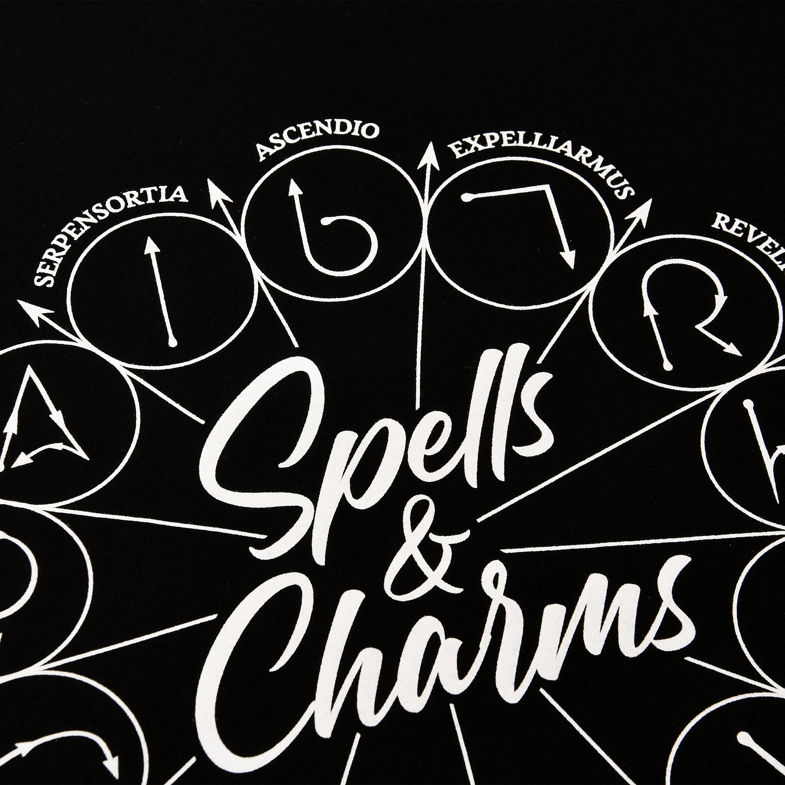Immagine del prodotto Harry Potter - Incantesimi e magie T-shirt nera