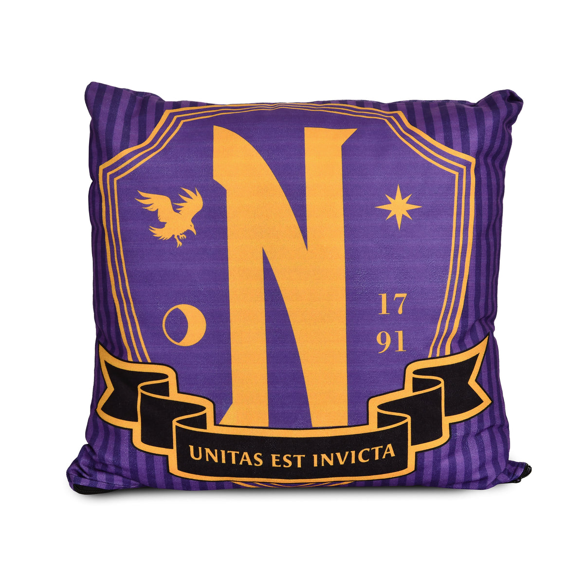 Immagine del prodotto Mercoledì - Cuscino con logo Nevermore Academy