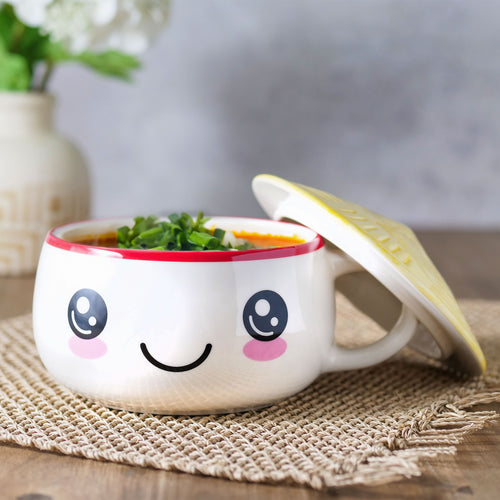 Immagine del prodotto Tazza Kawaii con coperchio per fan dell'Anime