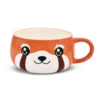 Immagine del prodotto Tazza Kawaii di Panda Rosso con coperchio per fan dell'Anime