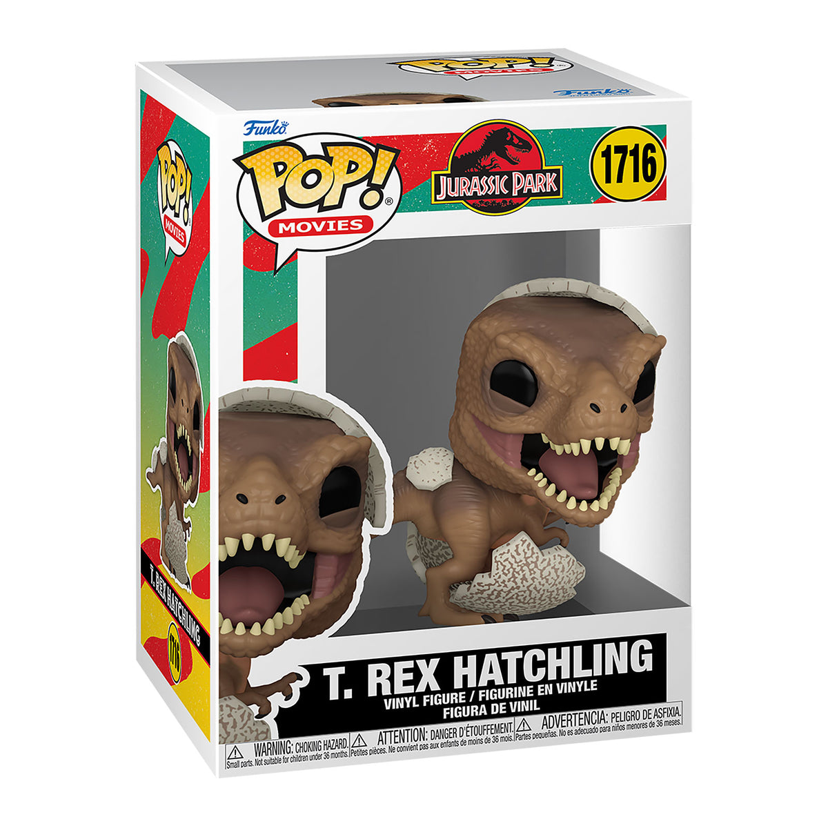 Immagine del prodotto Jurassic Park - Figura Funko Pop T-Rex Schiudente