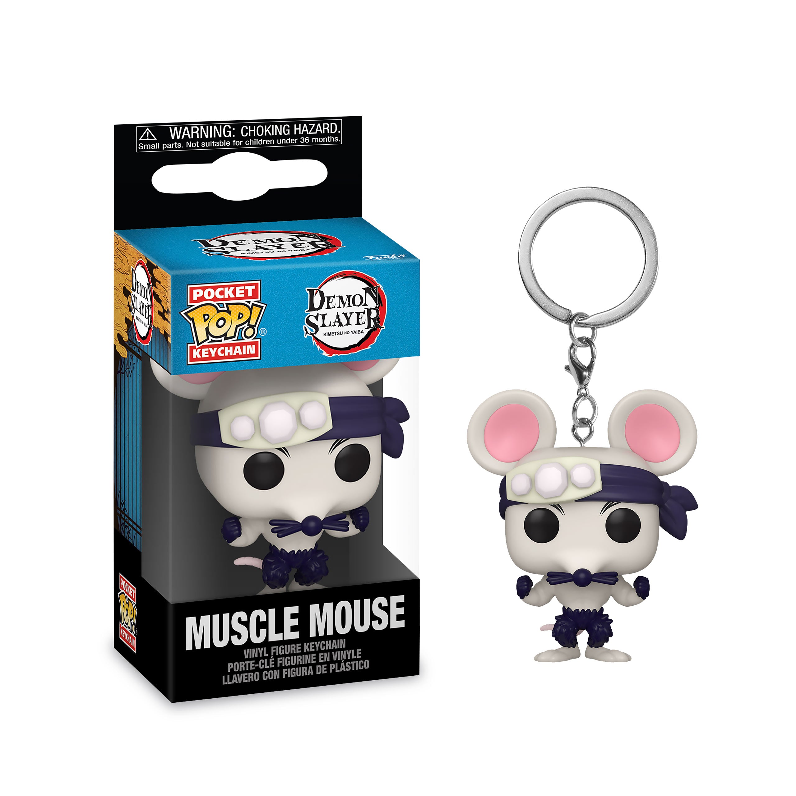 Immagine del prodotto Demon Slayer - Portachiavi Funko Pop di Muscle Mouse
