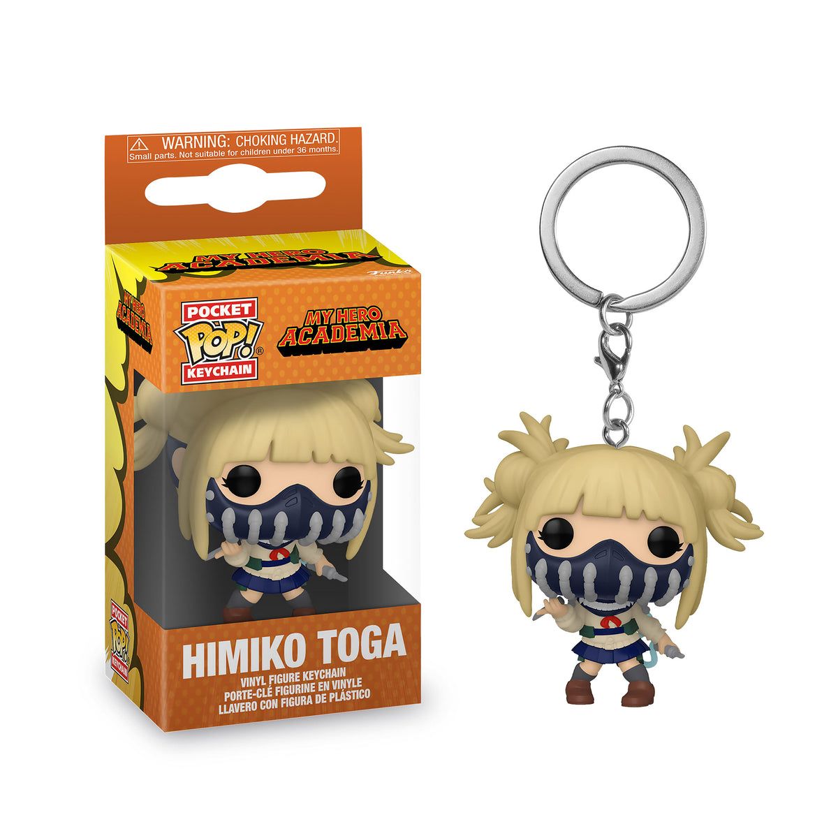 Immagine del prodotto My Hero Academia - Toga con Maschera Funko Pop Portachiavi