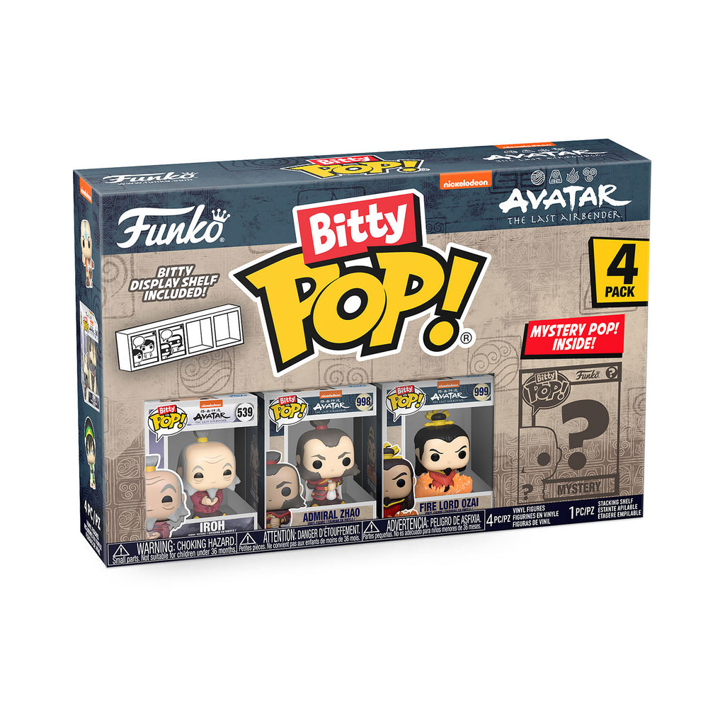 Immagine del prodotto Avatar The Last Airbender - Funko Bitty Pop Set di 4 Figure Serie 3
