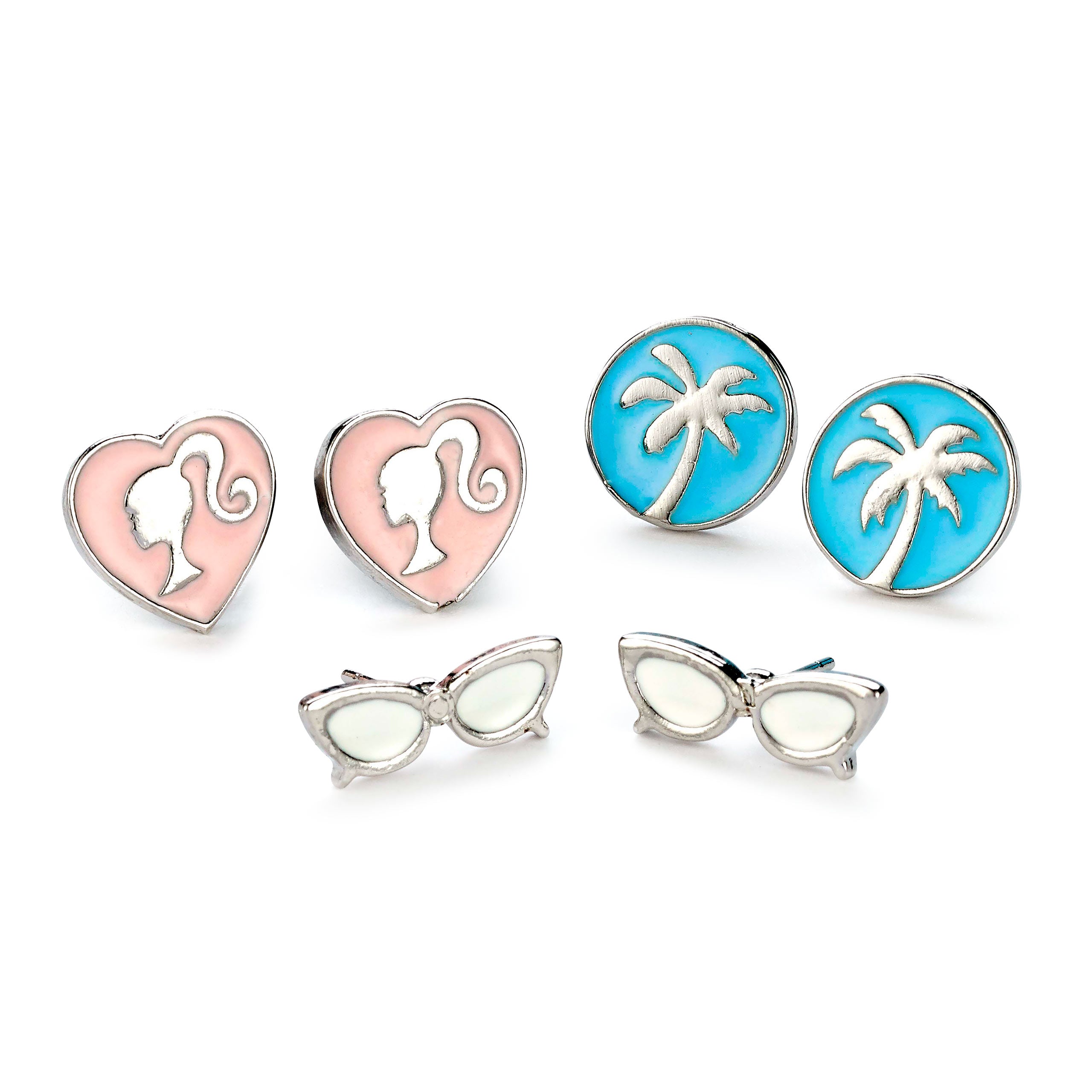 Immagine del prodotto Barbie - Set di 3 orecchini con simboli