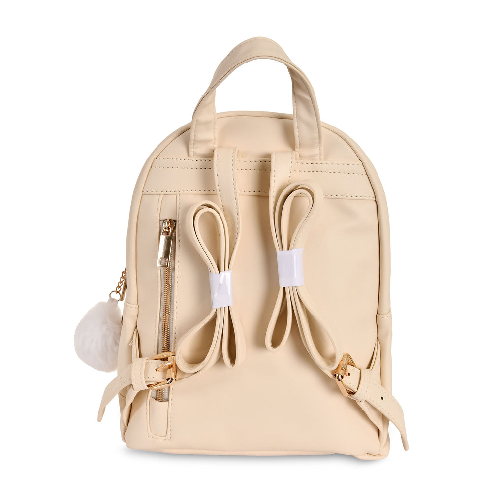 Immagine del prodotto Ilustrata - Zaino Dark Ramen con ciondolo Pom Pom beige