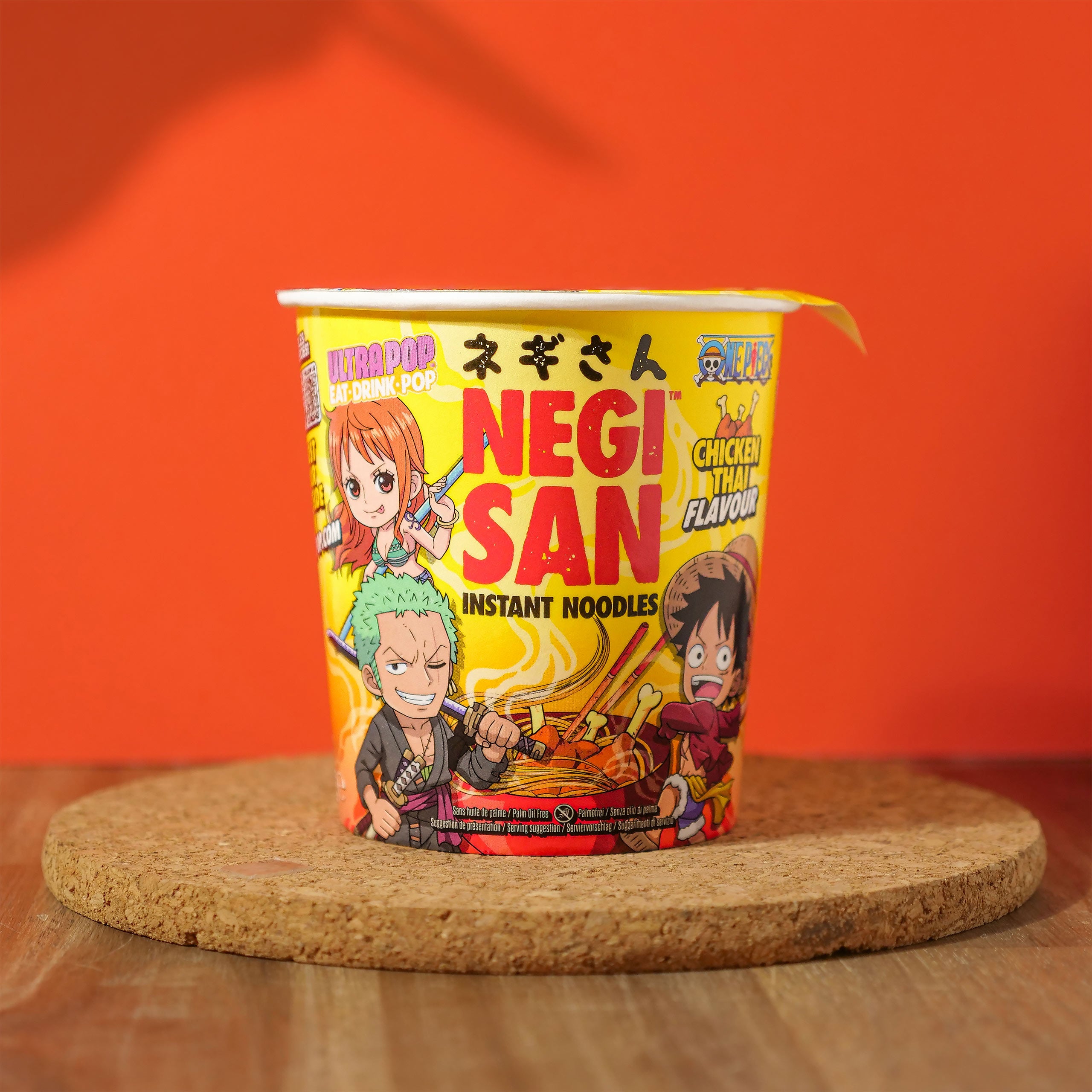 Immagine del prodotto One Piece Ramen - Luffy, Zoro e Nami Pollo Thai Istantaneo