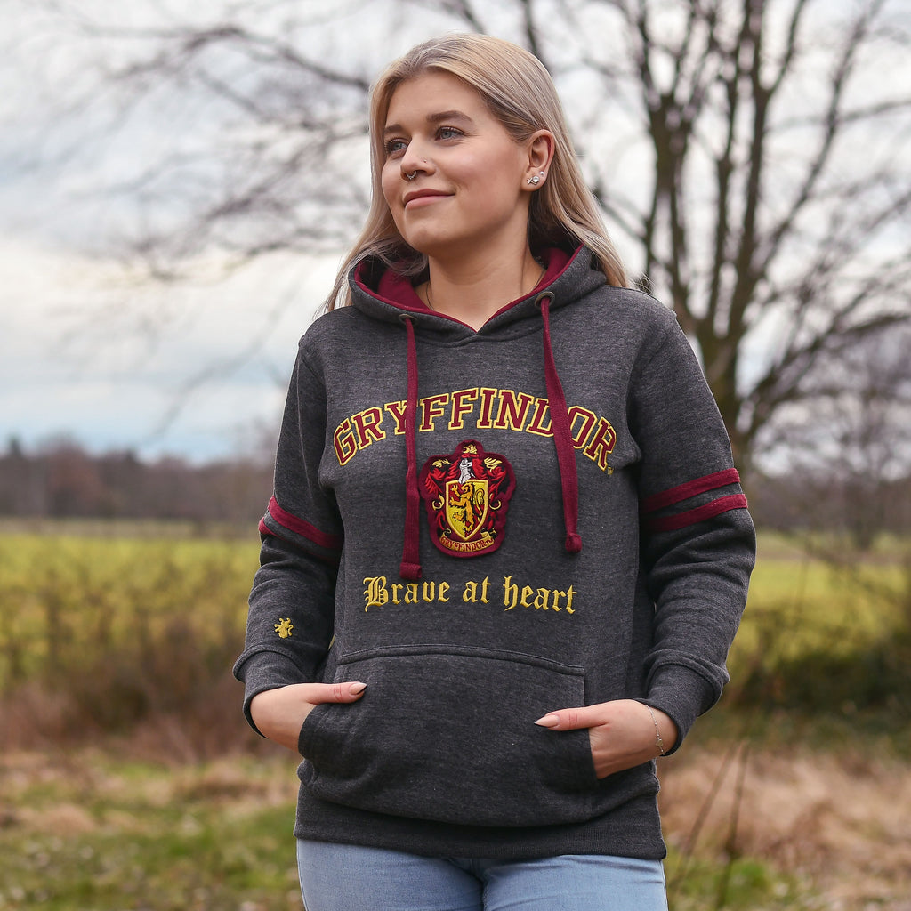 Immagine del prodotto Harry Potter - Grifondoro Stemmo Felpa Premium grigia