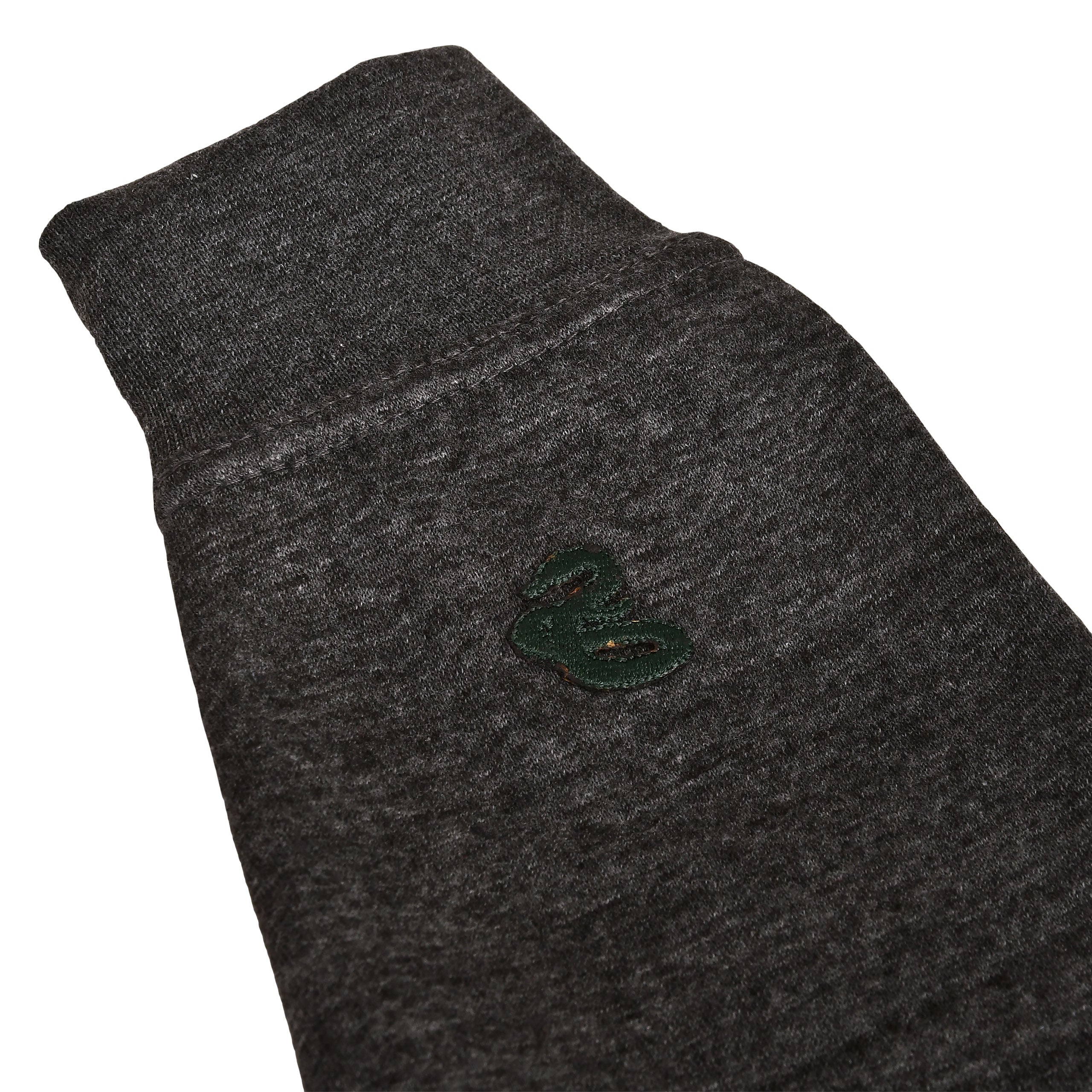 Immagine del prodotto Harry Potter - Felpa con cappuccio premium grigia con stemma di Serpeverde