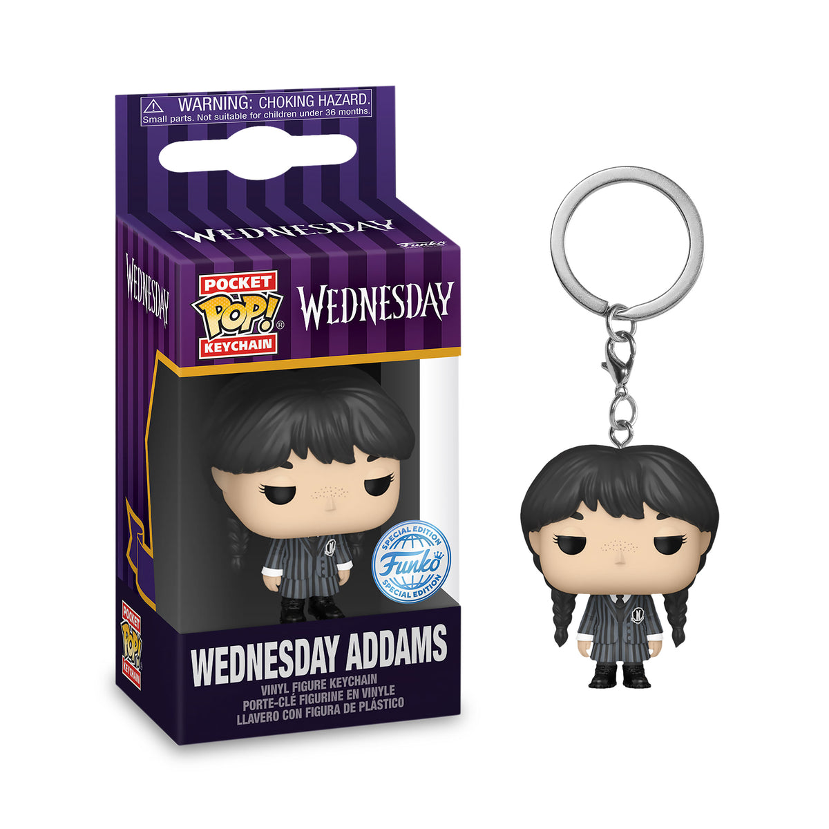 Immagine del prodotto Wednesday - Portachiavi Funko Pop