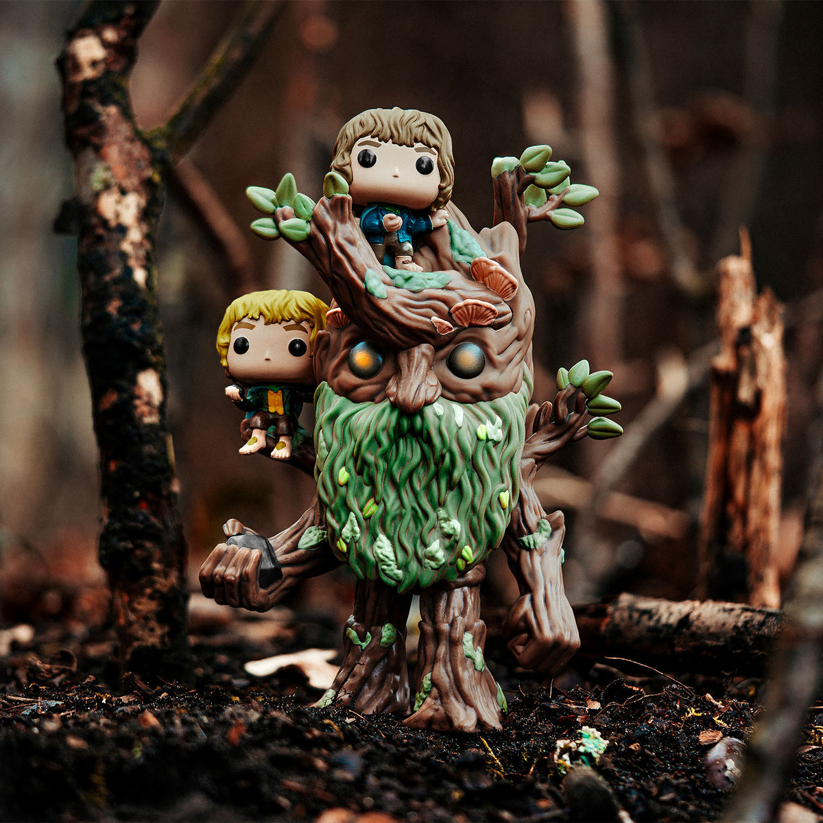 Immagine del prodotto Il Signore degli Anelli - Figura Funko Pop di Barbabianca con Merry & Pippin