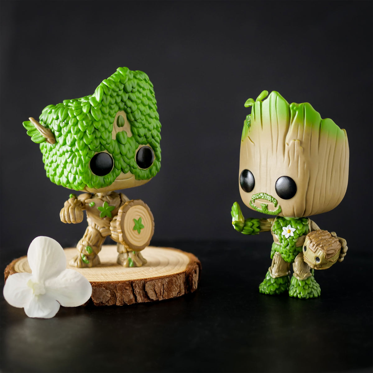 Immagine del prodotto Marvel - Siamo Groot Capitan America Funko Pop Figura a Testa Oscillante