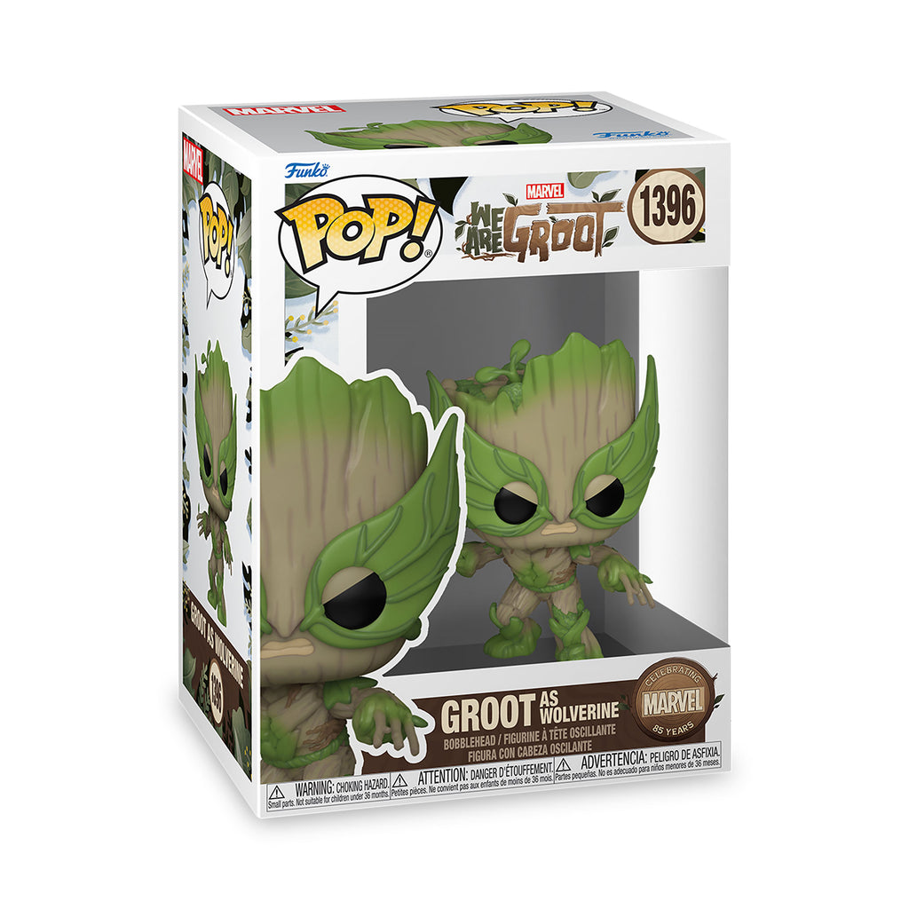 Immagine del prodotto Marvel - Siamo Groot Wolverine Funko Pop Figura con Testa Oscillante