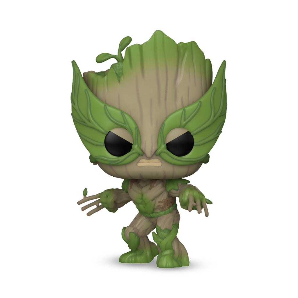 Immagine del prodotto Marvel - Siamo Groot Wolverine Funko Pop Figura con Testa Oscillante