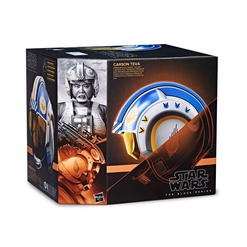 Immagine del prodotto Star Wars - Replica del casco di Carson Teva con effetti luce e suono