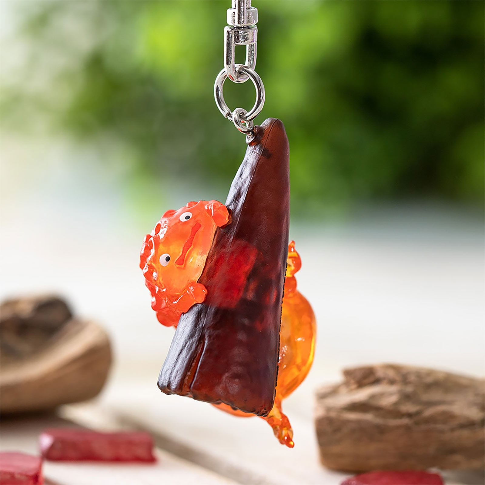 Product image The Moving Castle - Calcifer Keychain