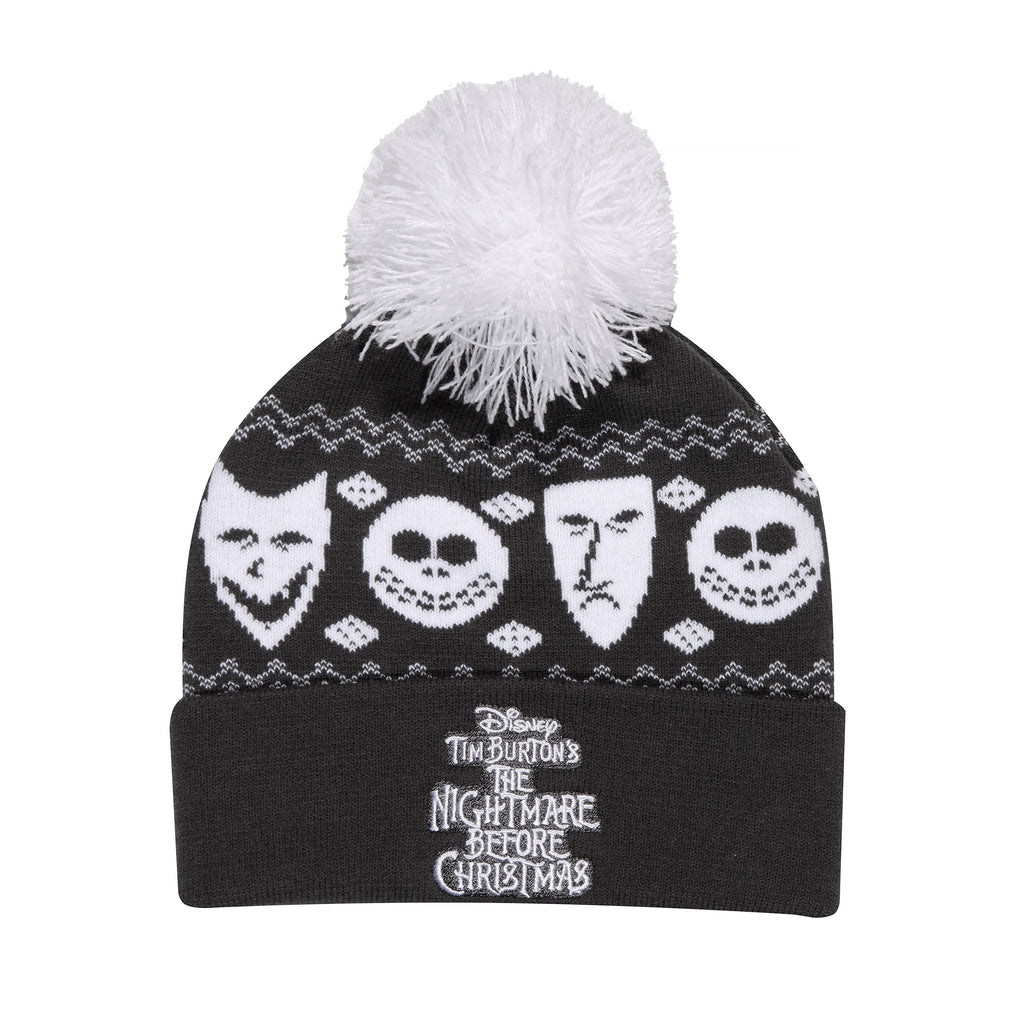 Immagine del prodotto Cappello con pompon di Paura, Terrore e Spavento - Nightmare Before Christmas