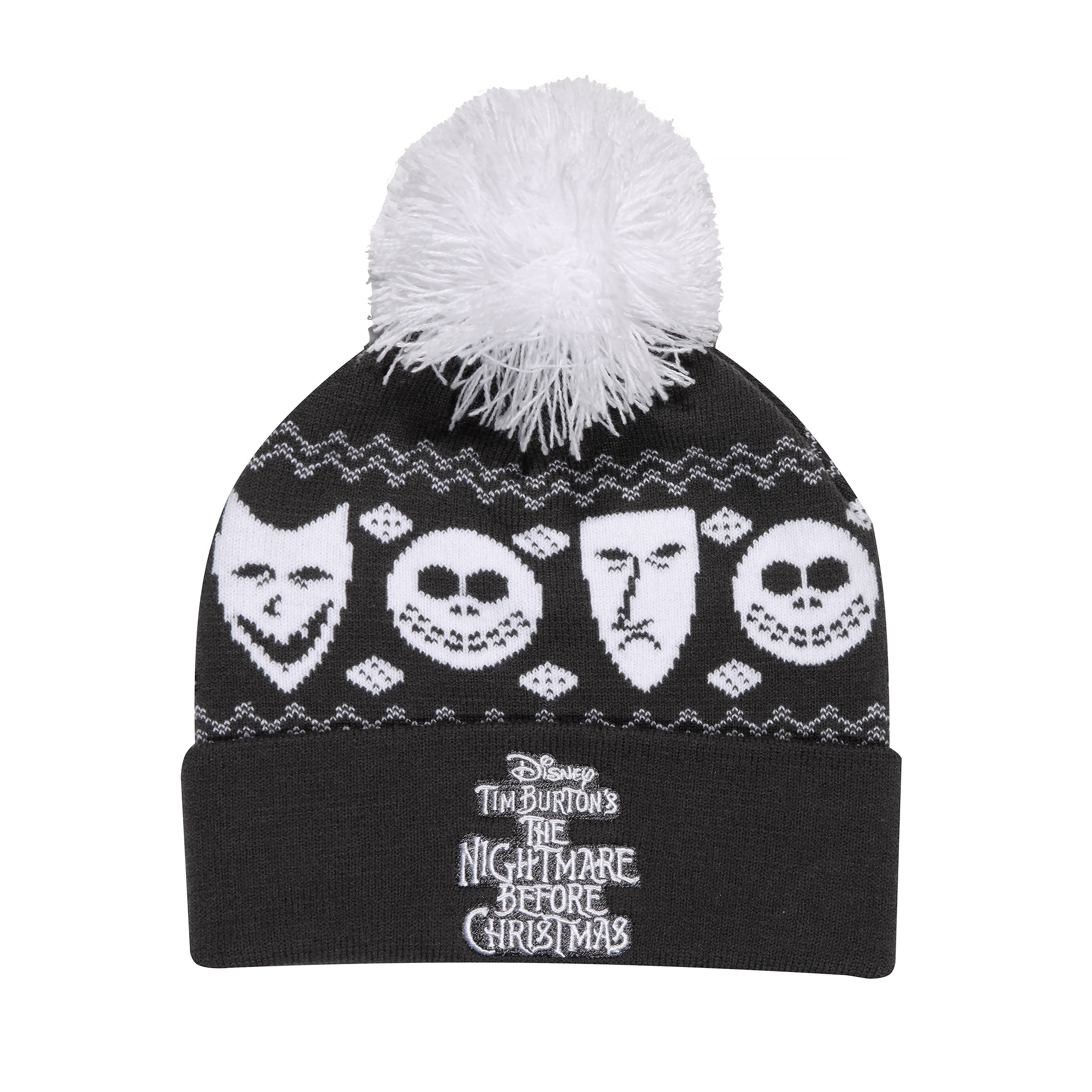 Immagine del prodotto Cappello con pompon di Paura, Terrore e Spavento - Nightmare Before Christmas