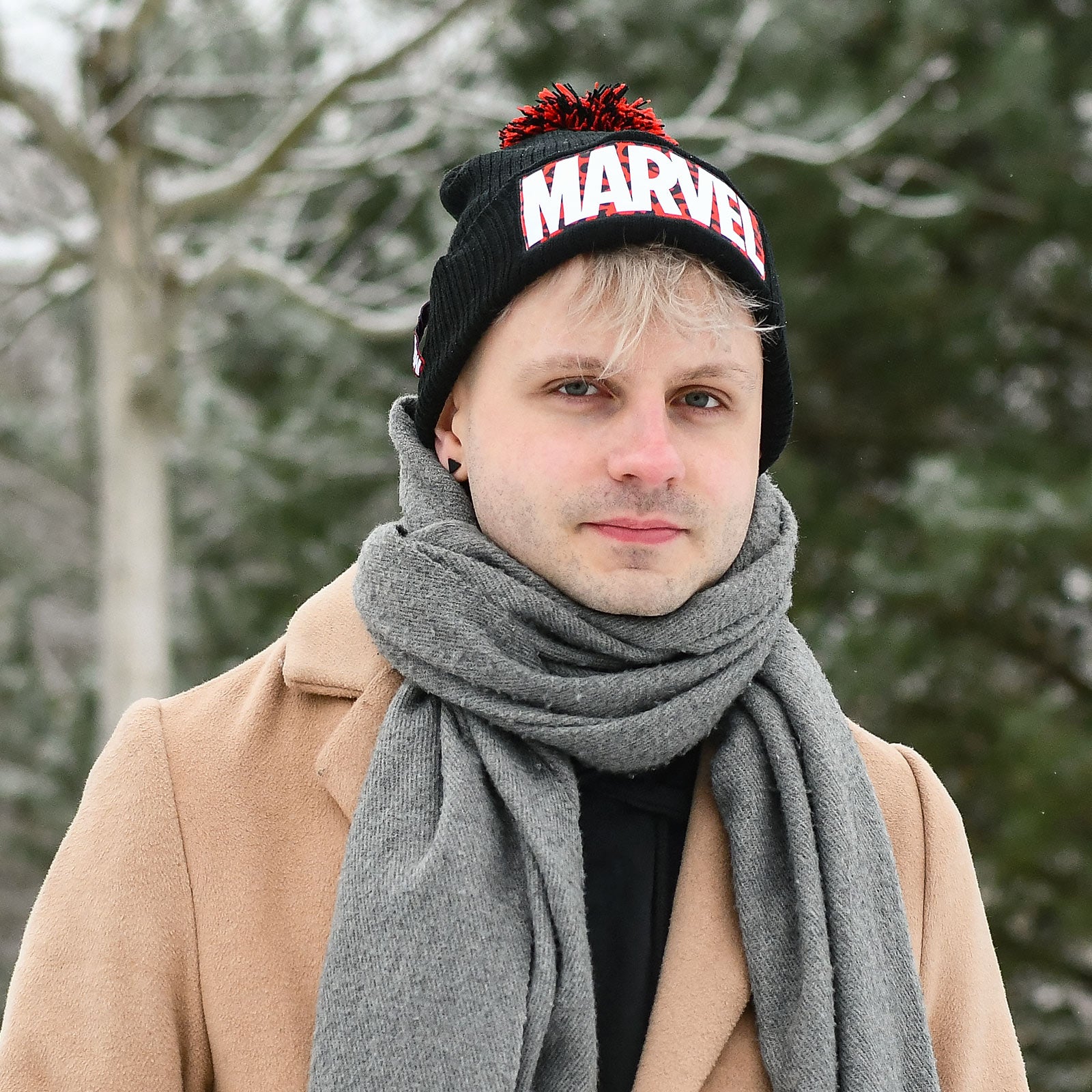 Immagine del prodotto Marvel - Berretto con pompon e logo