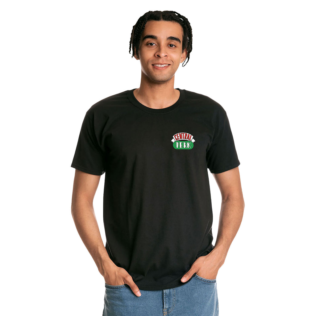 Immagine del prodotto Friends - T-shirt nera con logo Central Perk