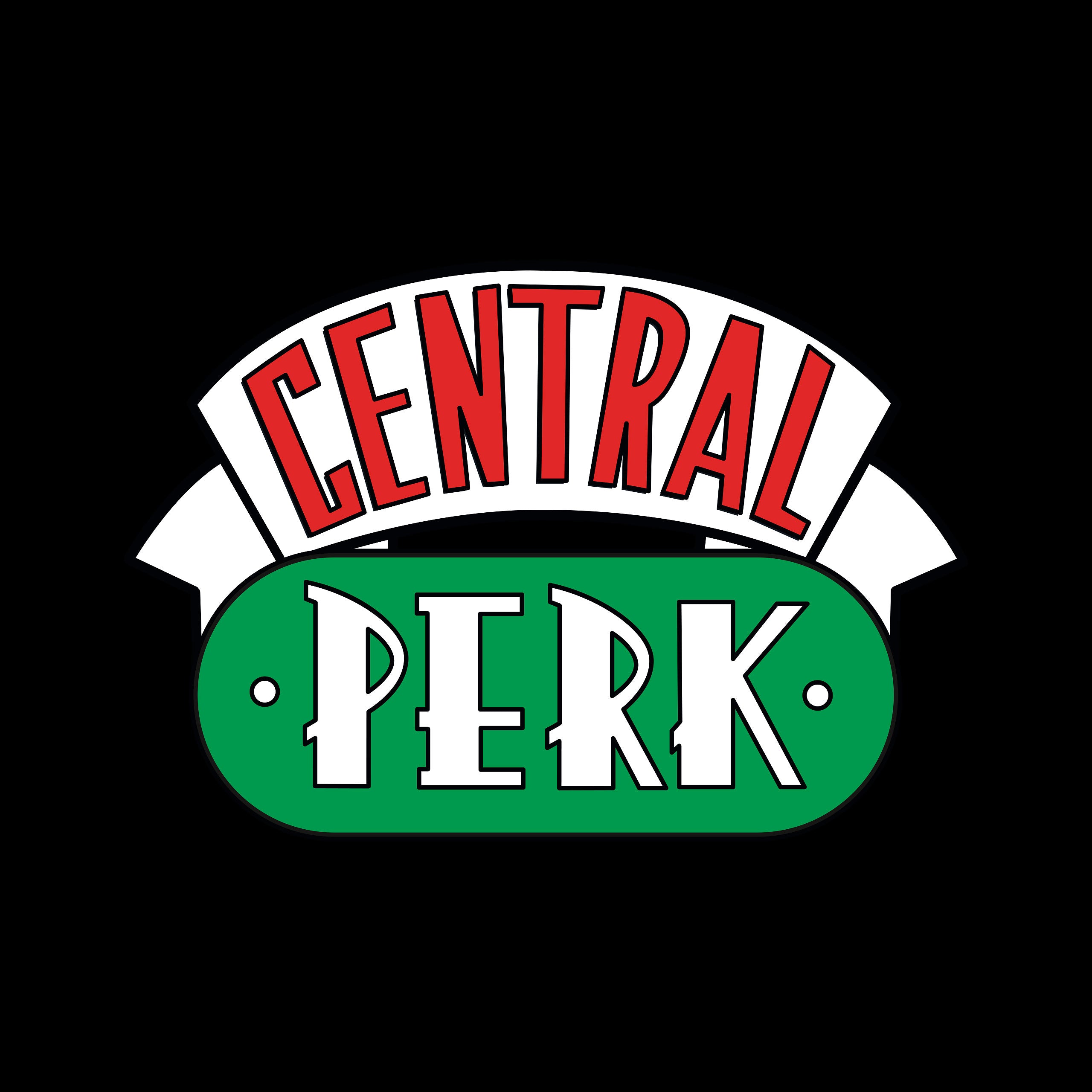 Immagine del prodotto Friends - T-shirt nera con logo Central Perk