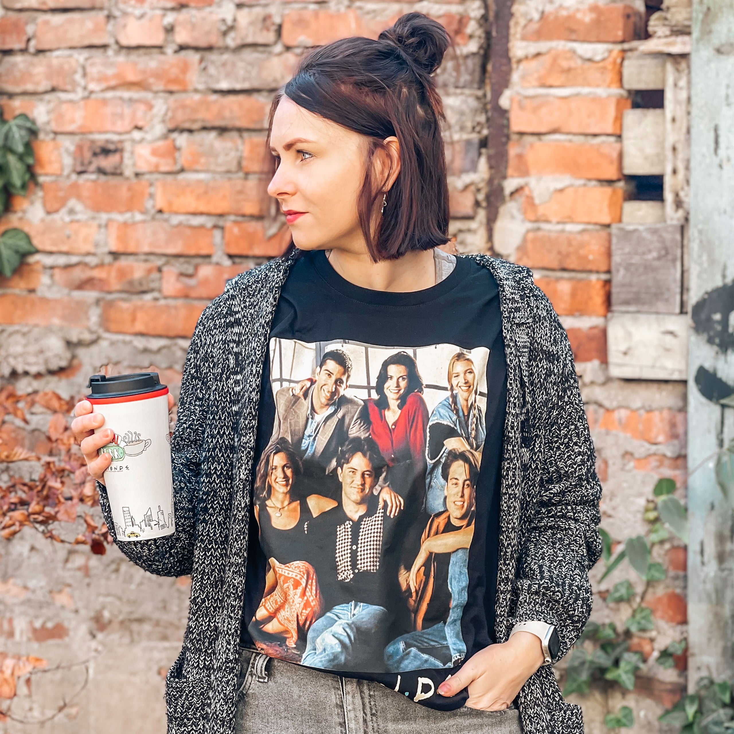 Immagine del prodotto Friends - T-shirt di gruppo nera