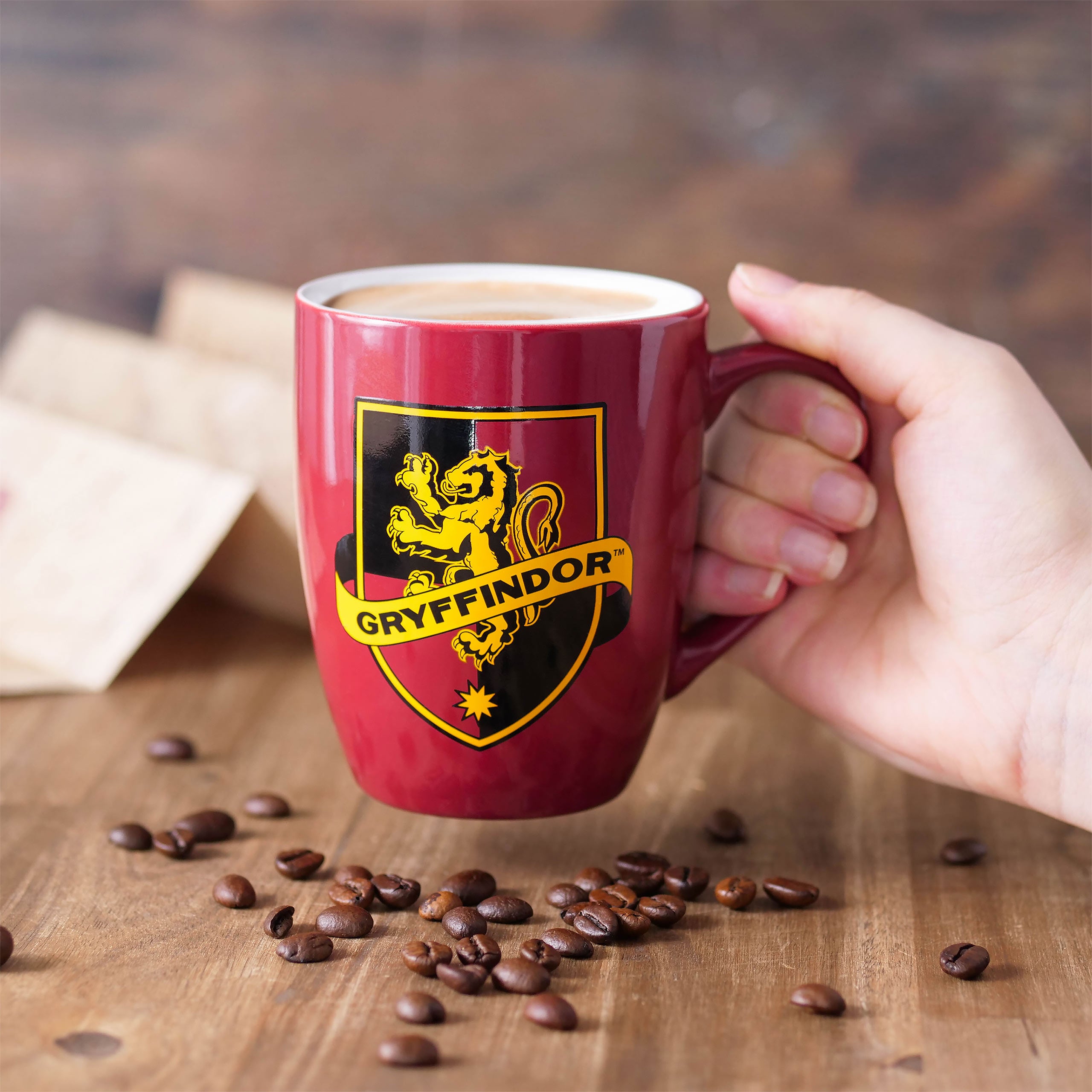 Immagine del prodotto Tazza rossa con logo Gryffindor - Harry Potter