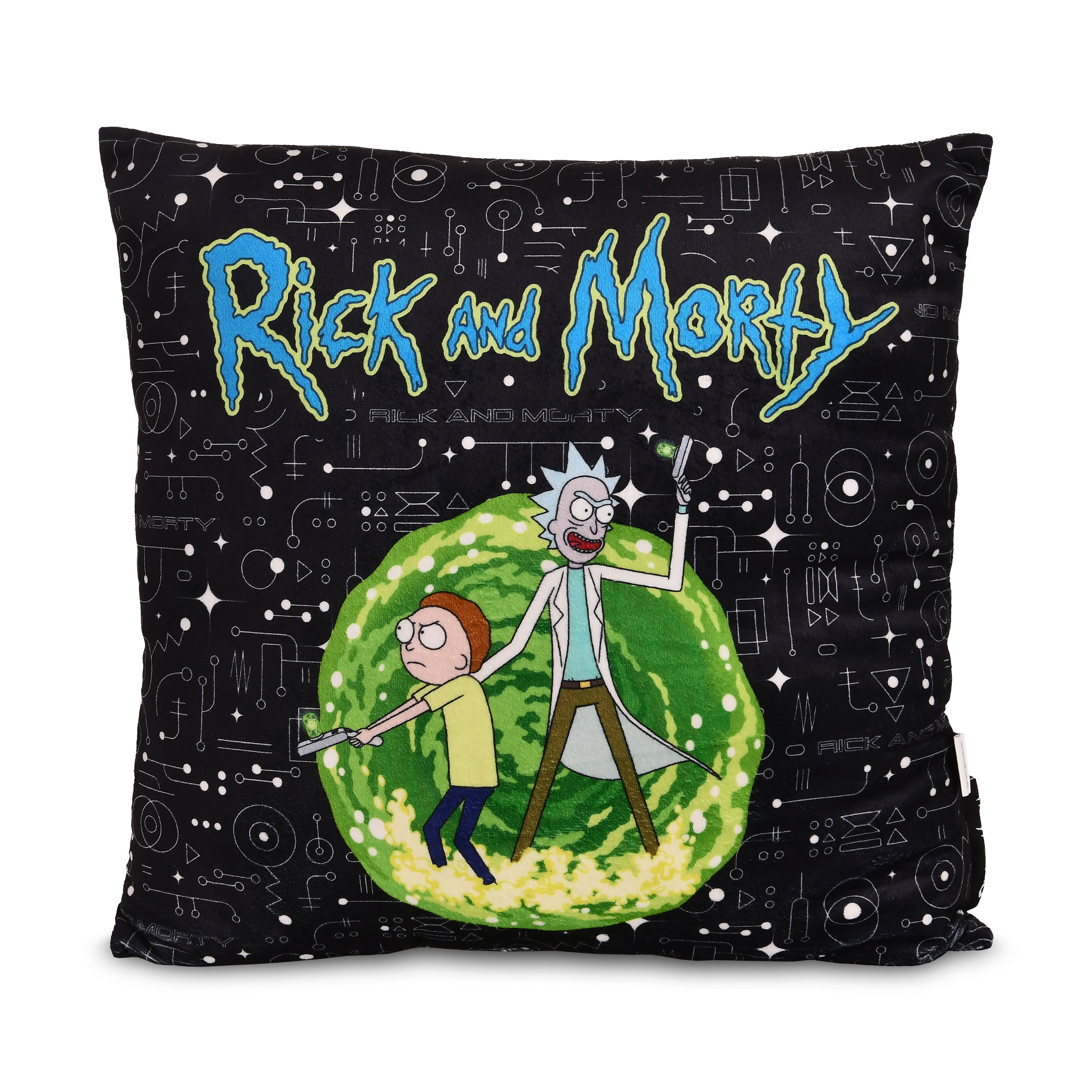 Immagine del prodotto Rick e Morty - Cuscino Portale e Scienza