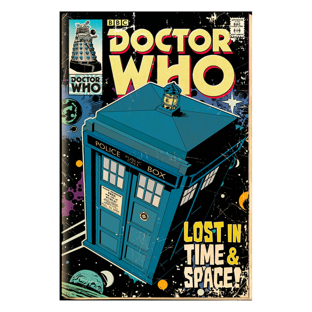 Immagine del prodotto Doctor Who - Tardis Comic Maxi Poster