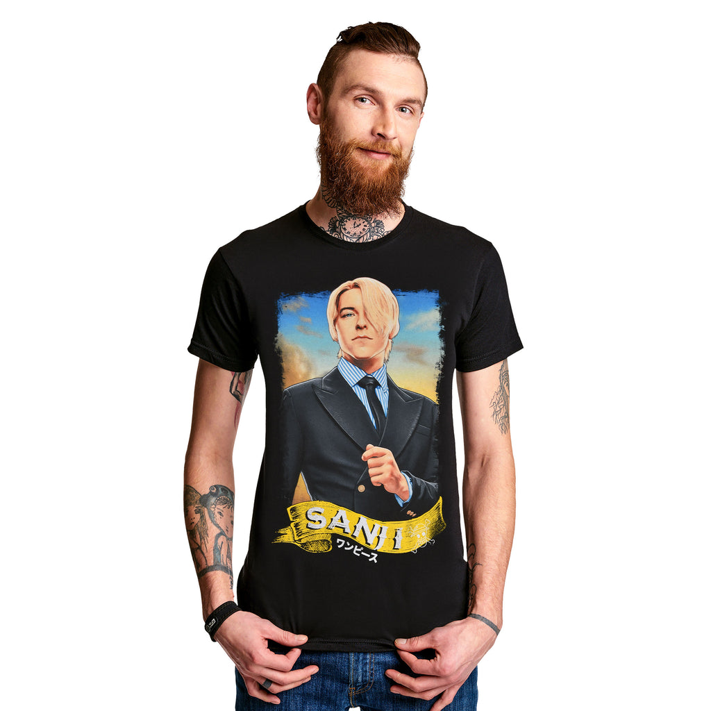 Immagine del prodotto T-shirt Sanji nera - One Piece