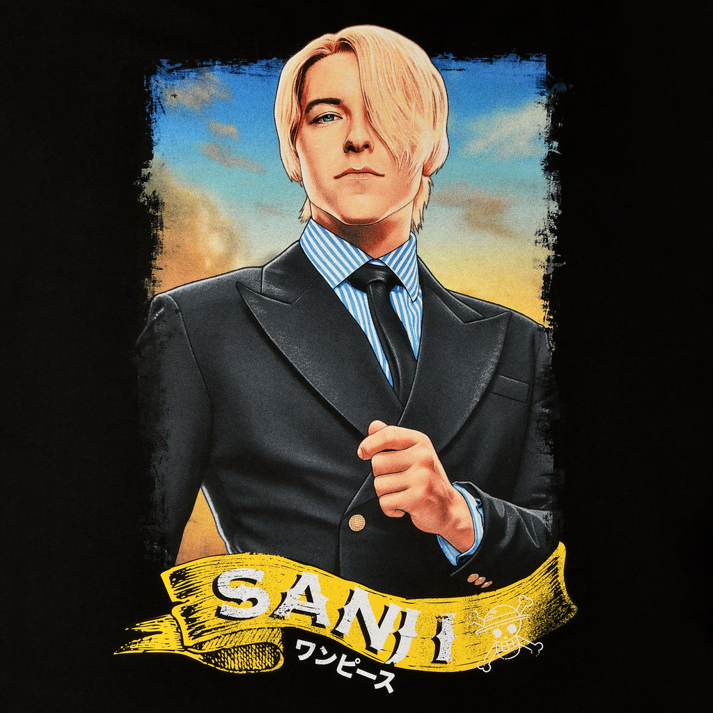 Immagine del prodotto T-shirt Sanji nera - One Piece