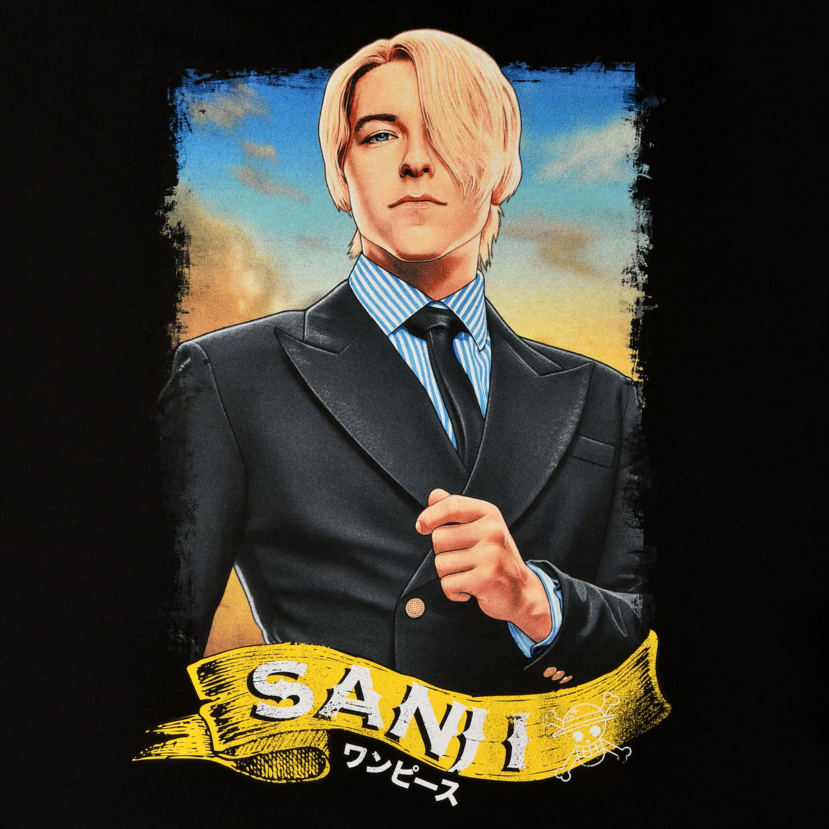 Immagine del prodotto T-shirt Sanji nera - One Piece