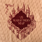 Immagine del prodotto Set di strofinacci Hogwarts e Mappa del Malandrino - Harry Potter