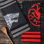 Immagine del prodotto Set di strofinacci Stark e Targaryen - Game of Thrones