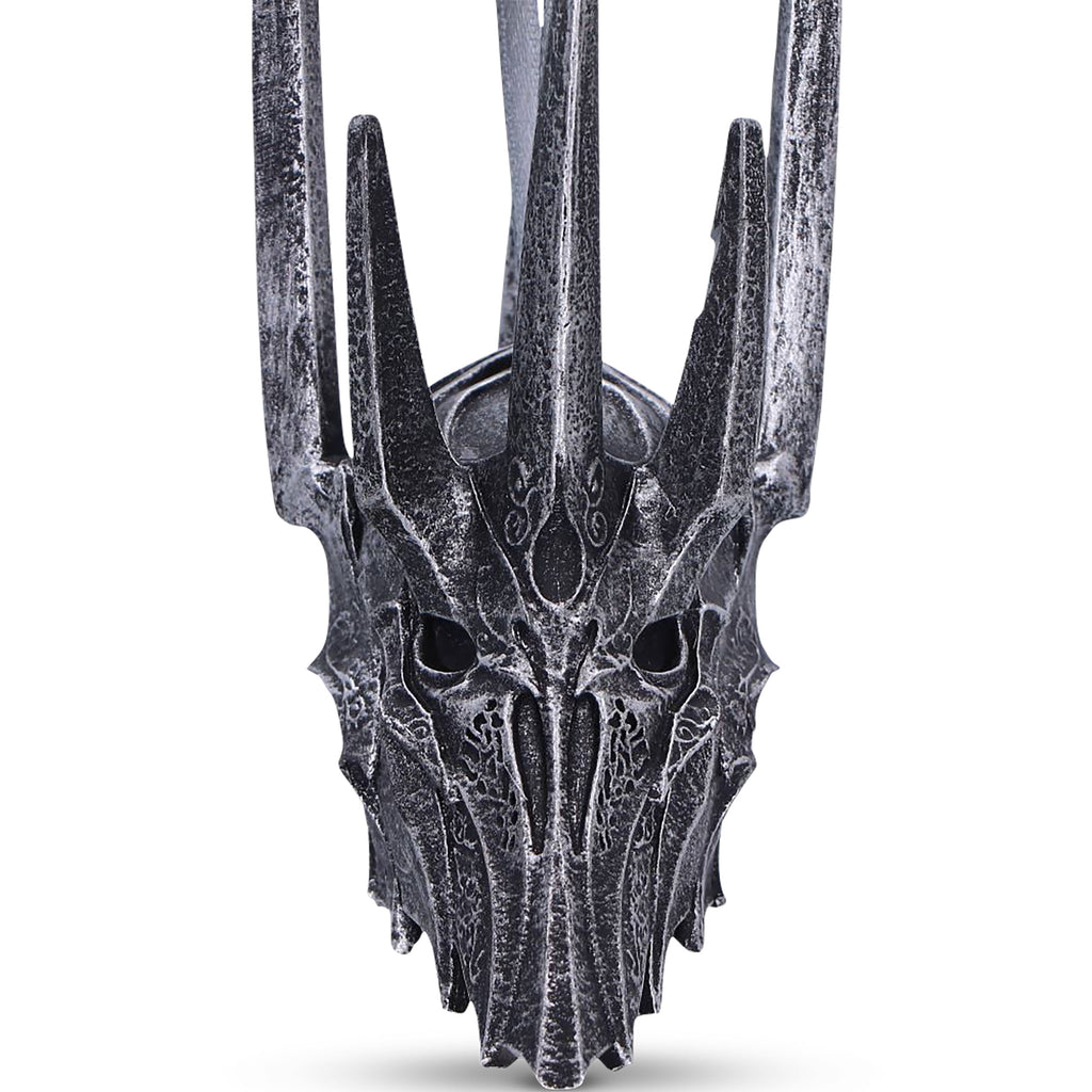 Immagine del prodotto Ornamento per albero di Natale con elmo di Sauron - Il Signore degli Anelli