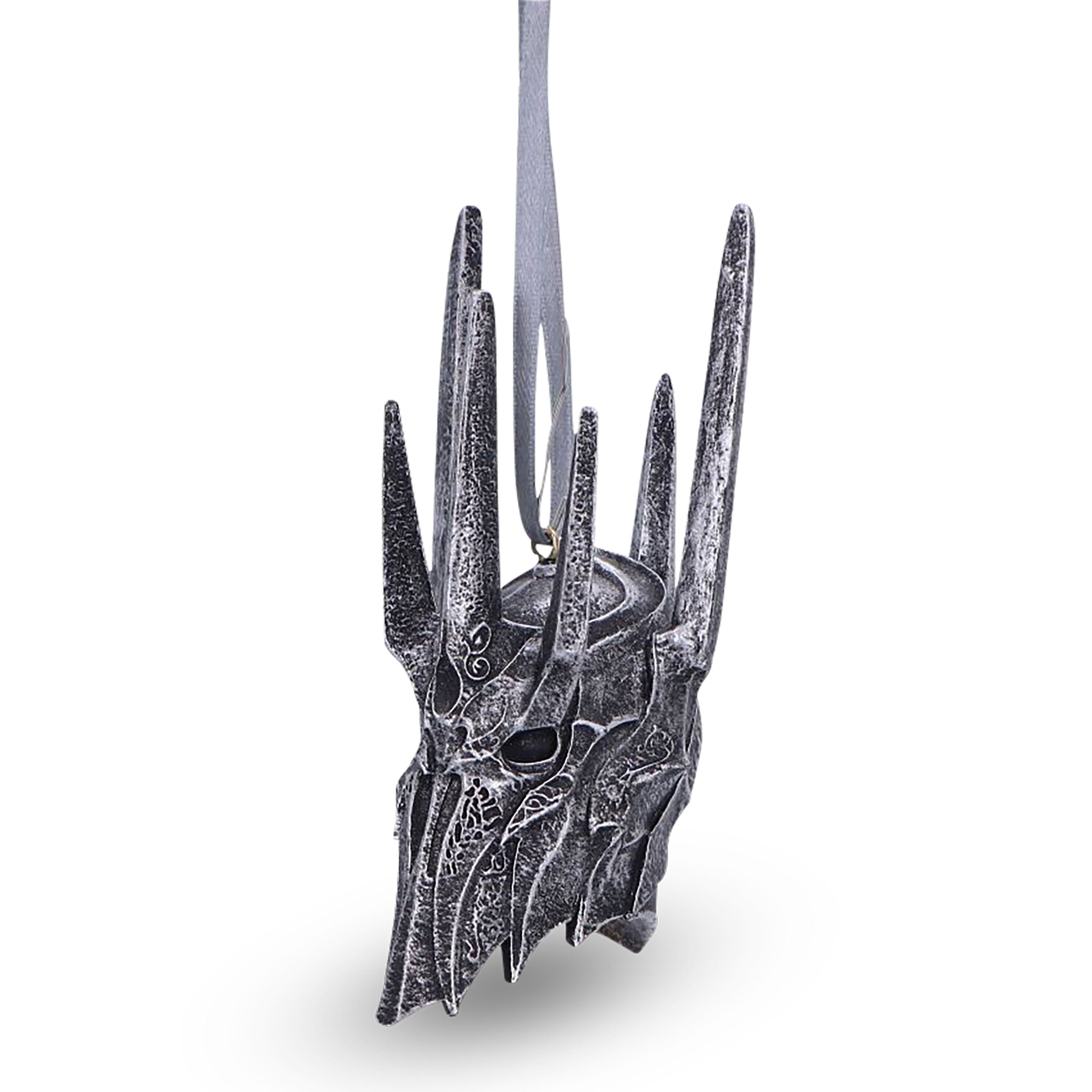 Immagine del prodotto Ornamento per albero di Natale con elmo di Sauron - Il Signore degli Anelli