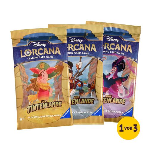 Immagine del prodotto Disney Lorcana Booster - Il gioco di carte collezionabili di The Inklands
